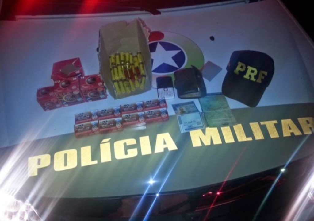 Policia encontra munições ao socorrer jovem acidentado