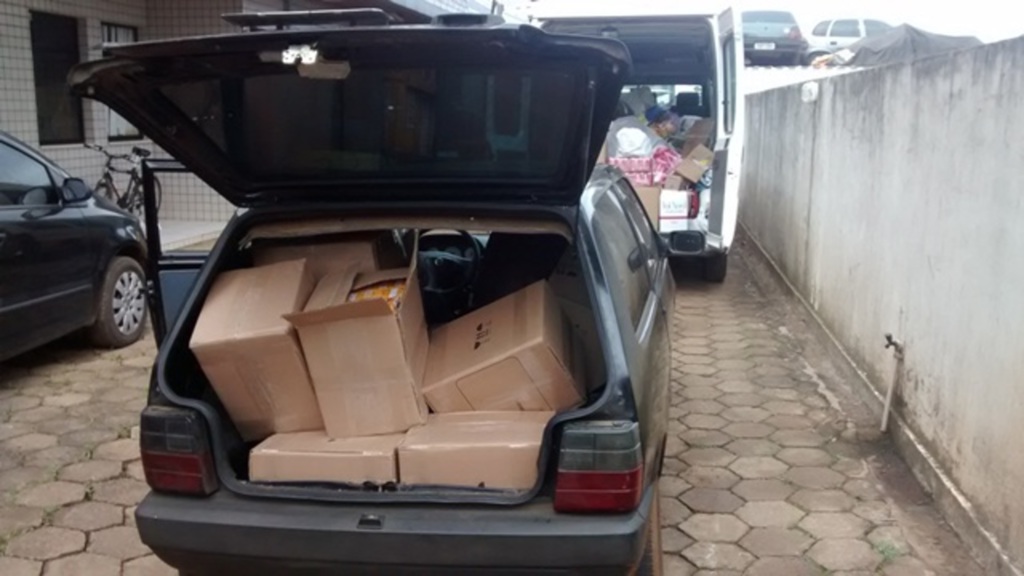 PRF apreende carga de peças automotivas