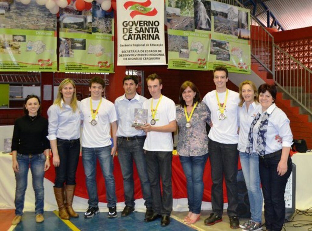 Vencedores da Feira Regional de Ciências e Tecnologia