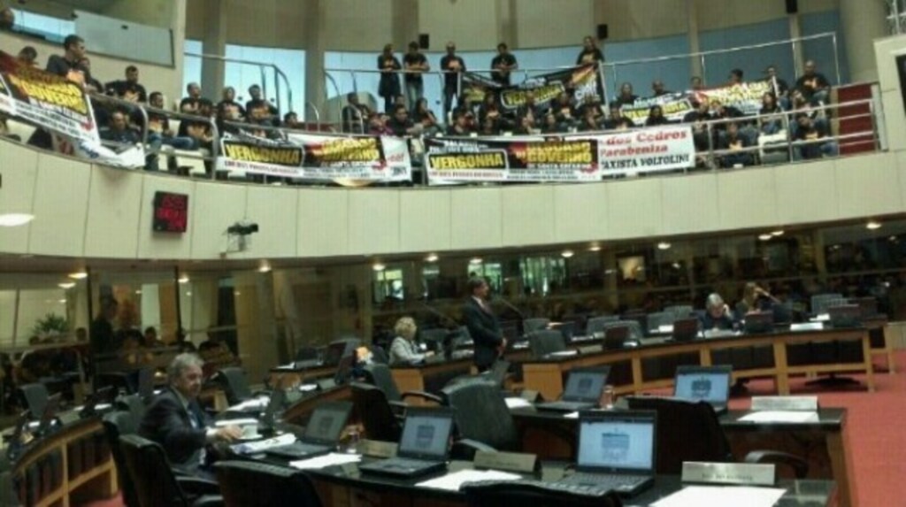 Osvaldo Sagaz/CBN/G1 SC - 