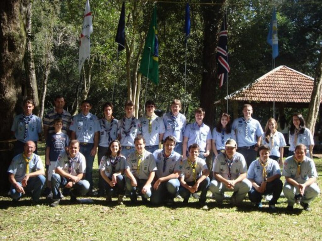 Divulgação - Encontro foi promovido pelo Grupo Escoteiros do Ar