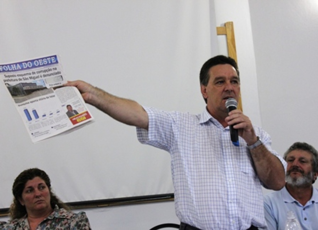 Folha do Oeste - Prefeito Nelson: ?Precisamos restabeler a honra e a verdade?