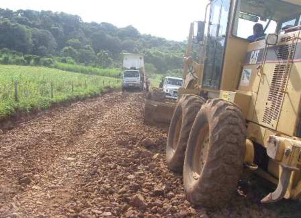 Arquivo/Folha do Oeste - Obra em propriedade do prefeito gerou a ação de improbidade administrativa