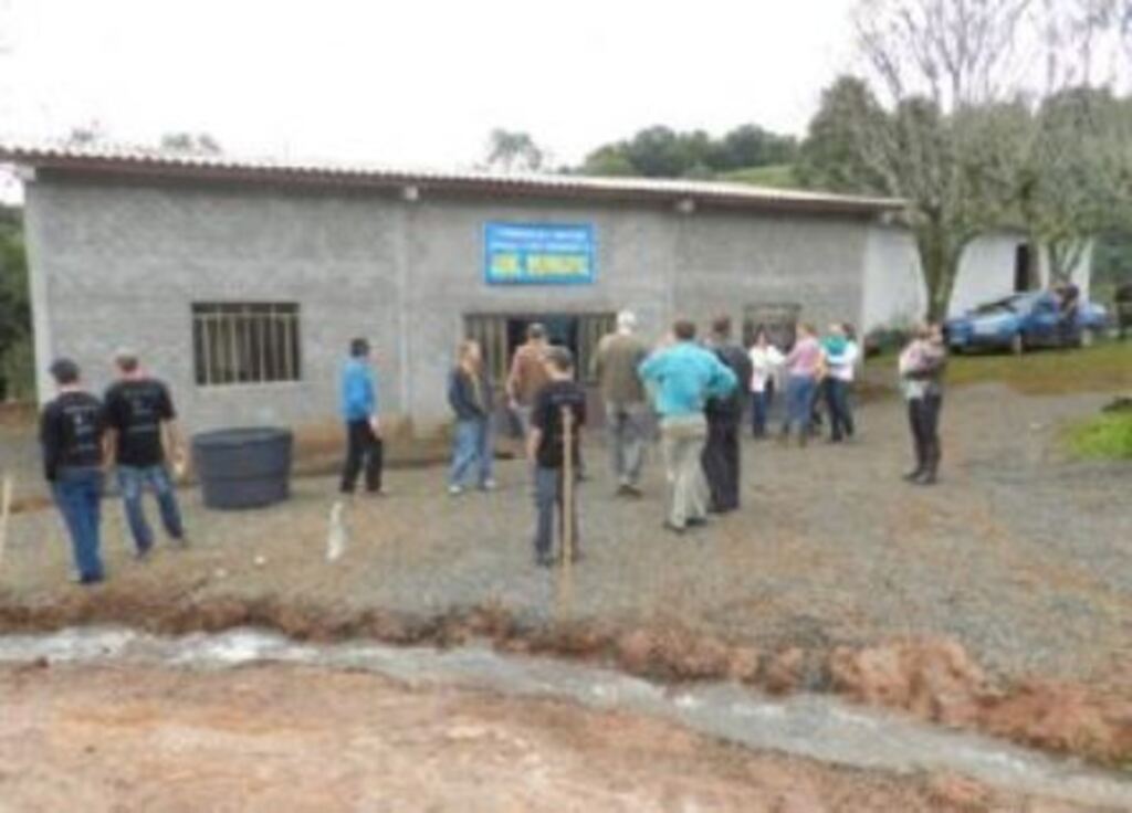 Divulgação - Pavilhão era uma obra reivindicada pelos moradores da comunidade