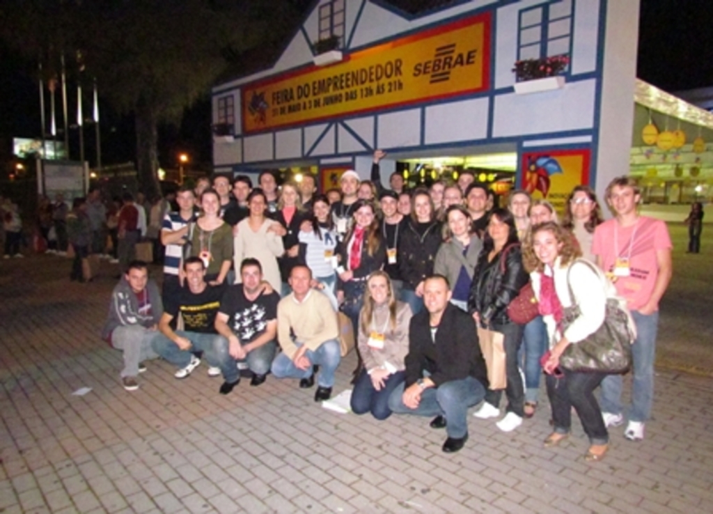 Divulgação - Ao todo, 39 empresários da região participaram do evento, que terminou no início deste mês em Blumenau