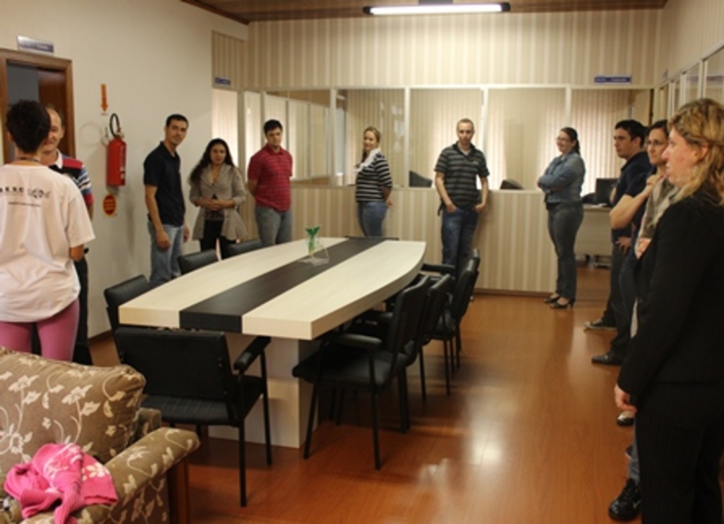 Folha do Oeste - Equipe do Folha do Oeste também participou das atividades