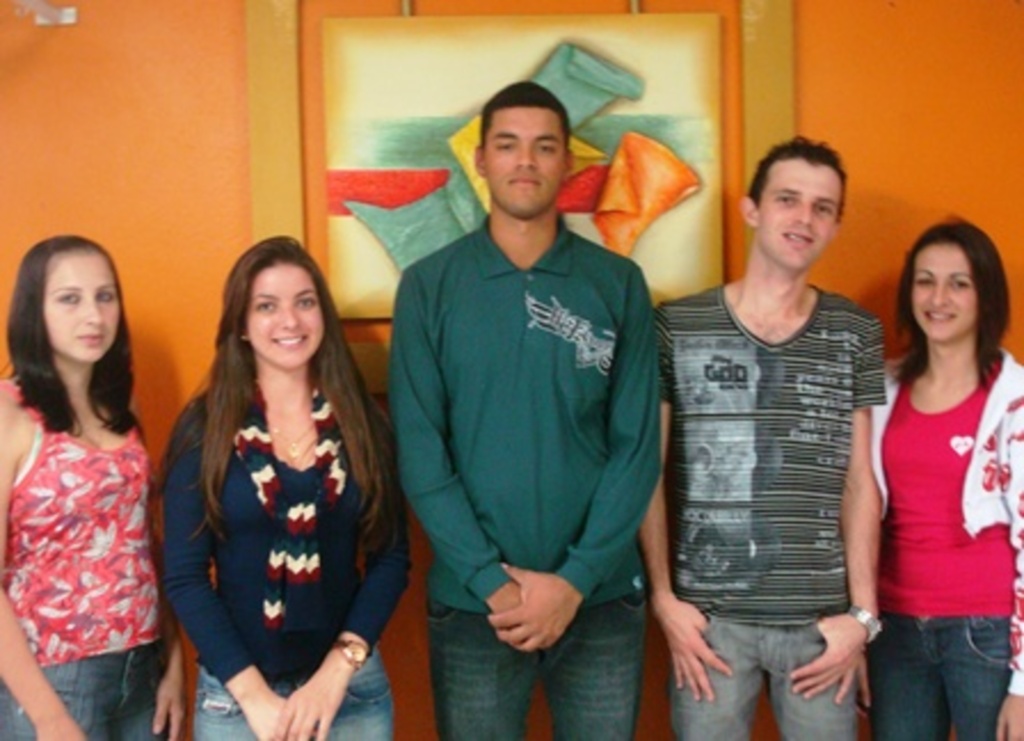 Divulgação - Jovens que fazem parte da ala recém criada do partido