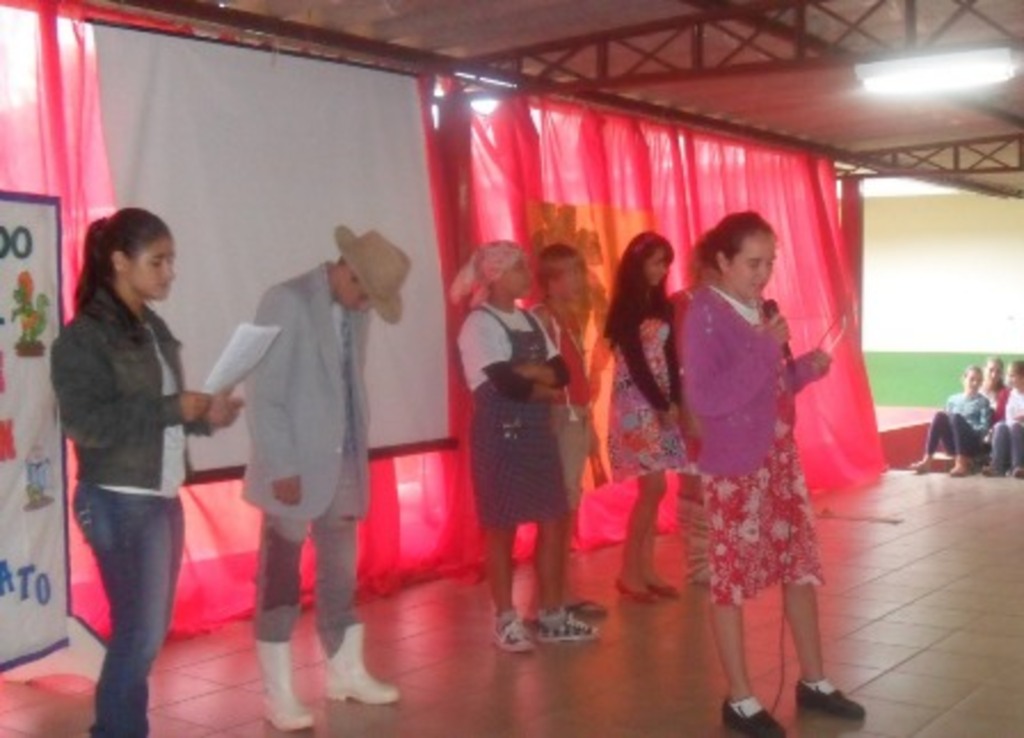 Divulgação - Apresentações culturais foram baseadas em Monteiro Lobato