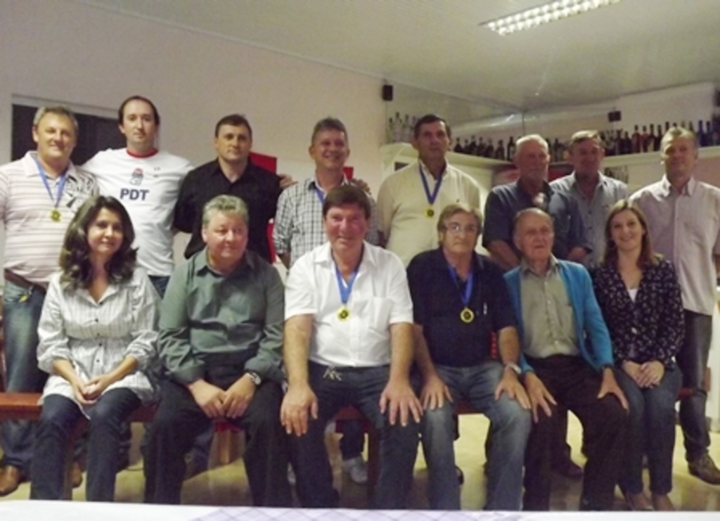 Divulgação - Partido durante a apresentação de todos os seus pré-candidatos