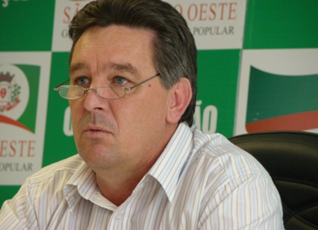 Arquivo/Folha do Oeste - Prefeito Nelson Foss da Silva