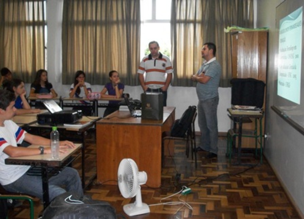 Divulgação - Profissional orientou sobre o mercado de trabalho