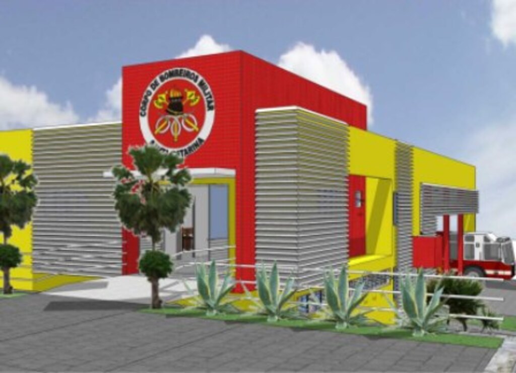 Divulgação - Maquete do novo prédio