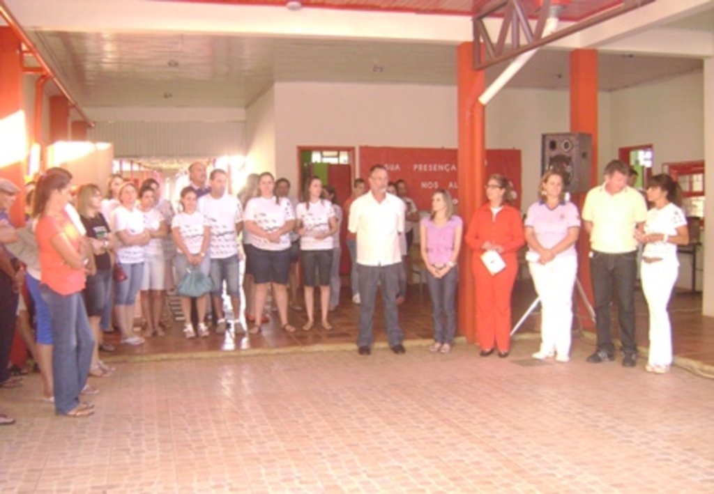 Folha do Oeste - Ação foi realizada na Escola Santa Rita durante 
todo o dia de sábado