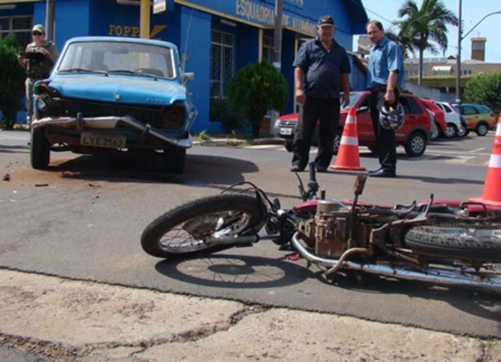 Folha do Oeste - Mais uma acidente de moto ocorreu na última quarta-feira em São Miguel do Oeste