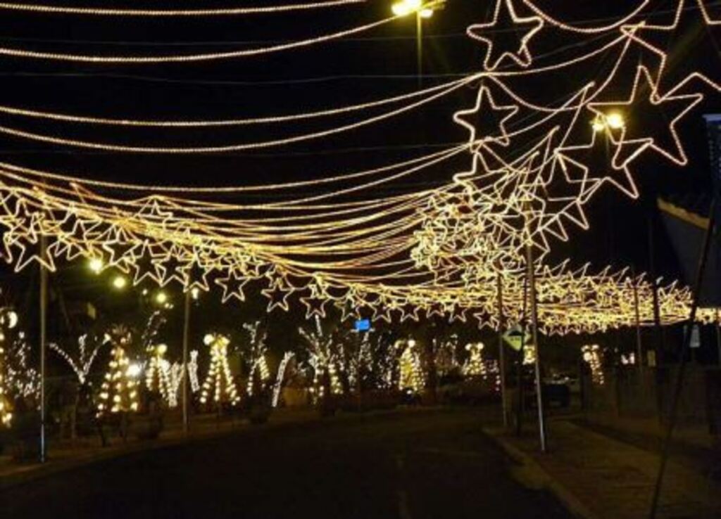 Divulgação - Decoração natalina foi feita de maneira especial para marcar comemorações dos 50 anos