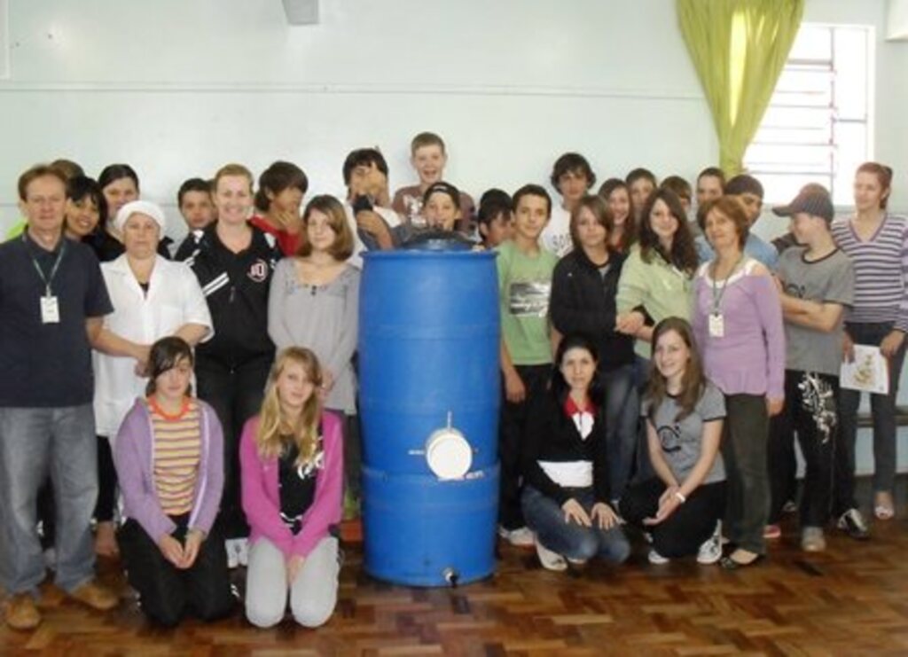 Divulgação - Todos participaram da ação da escola, aprendendo e interagindo