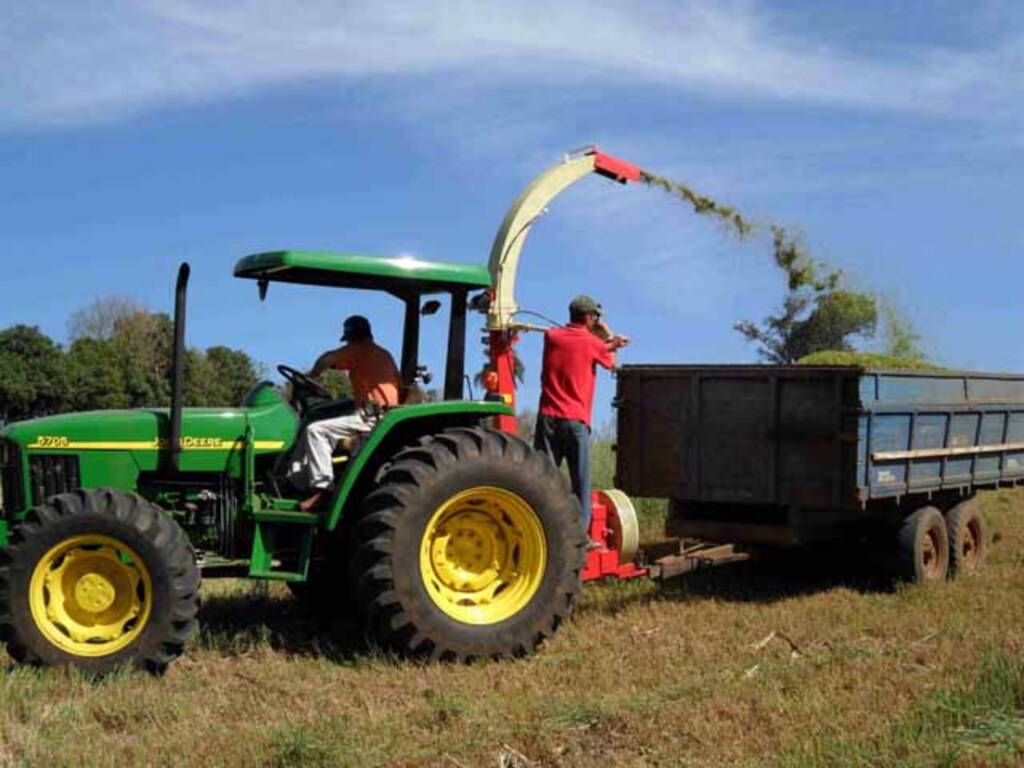 Prefeitura oferece serviços de máquinas para incentivar produção de leite