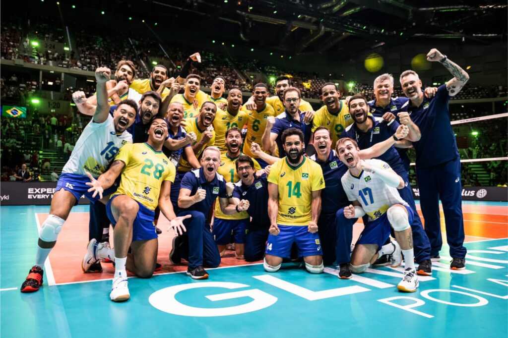 Twitter - Time Brasil - Brasil vence Eslovênia e conquista o bronze no Mundial de Vôlei