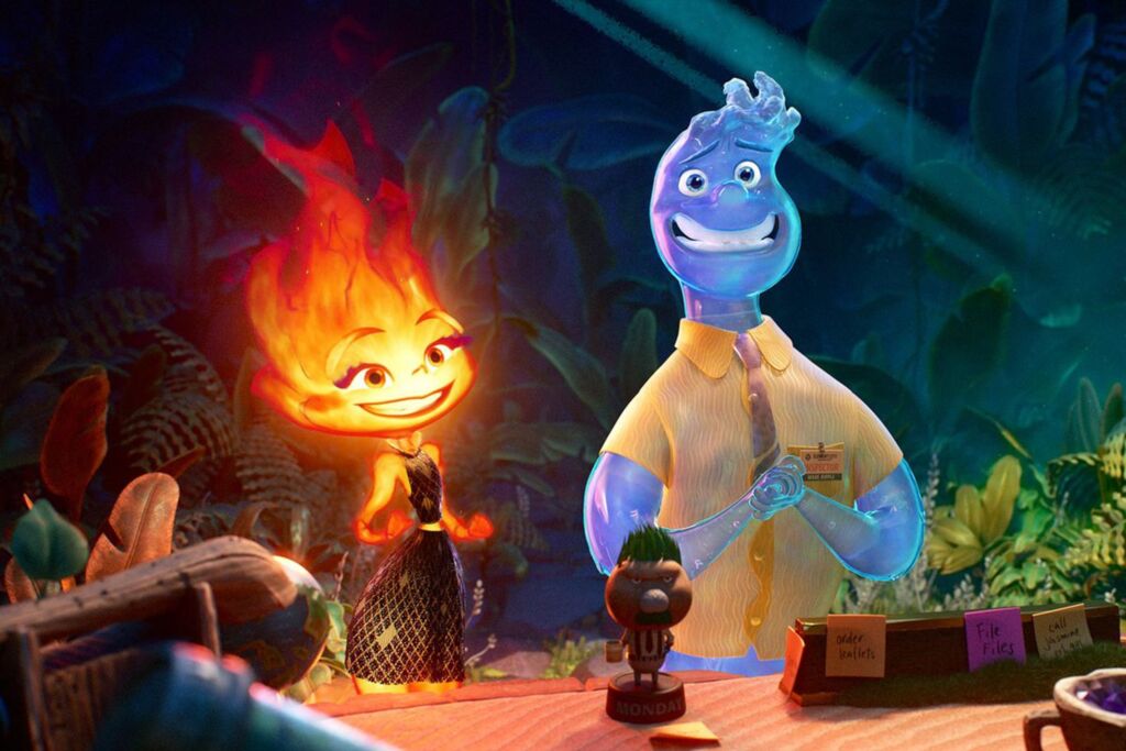 Divulgação Disney - Animação Elemental - Confira os novos lançamentos da Disney e da Pixar anunciados no D23
