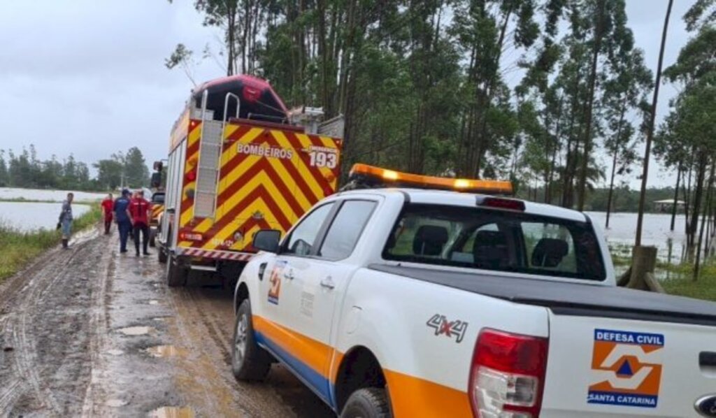 Atualização da Defesa Civil aponta 22 municípios em situação de emergência em função das chuvas