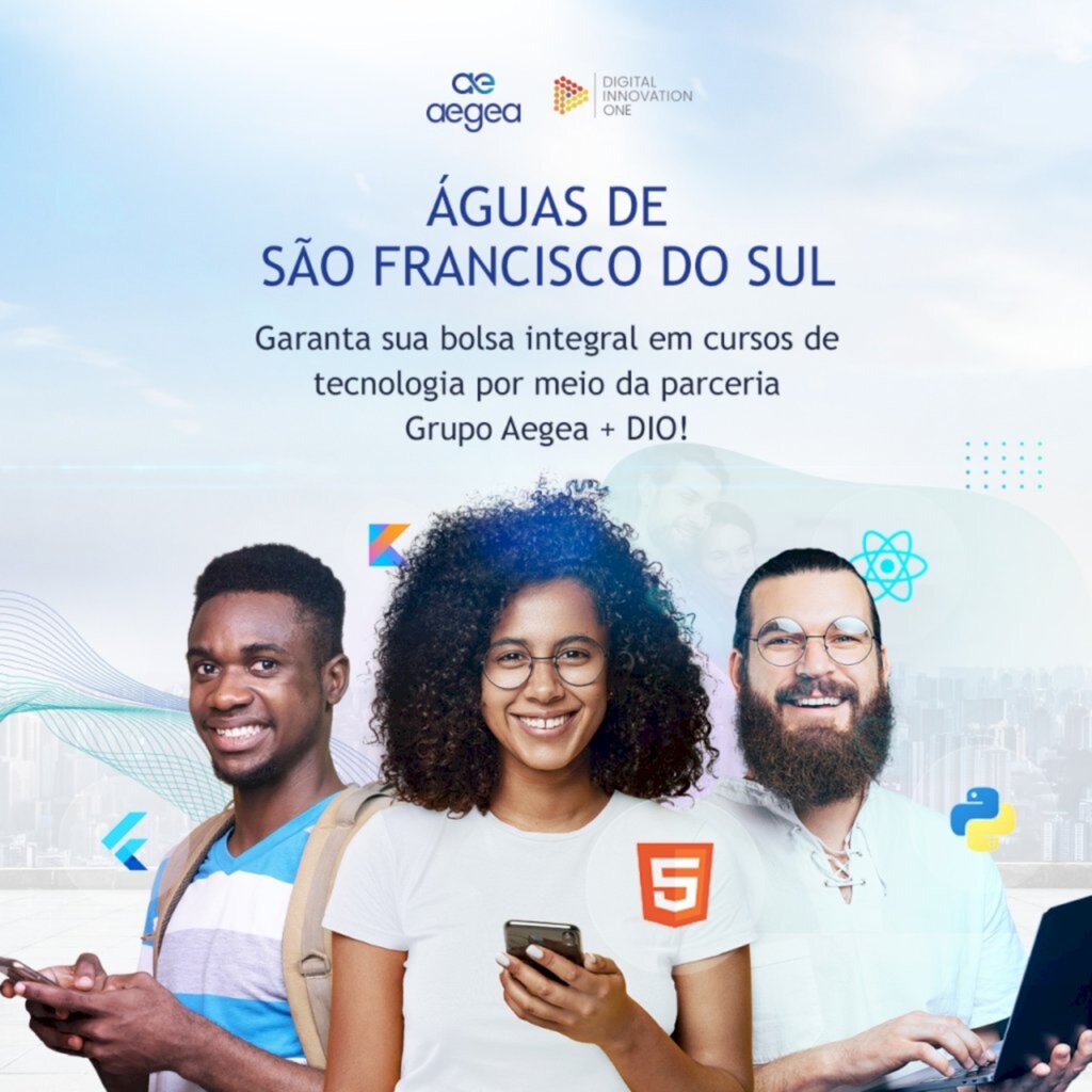 Parceria entre Águas de São Francisco do Sul e Inovação Digital Uma democratização do ensino de tecnologia