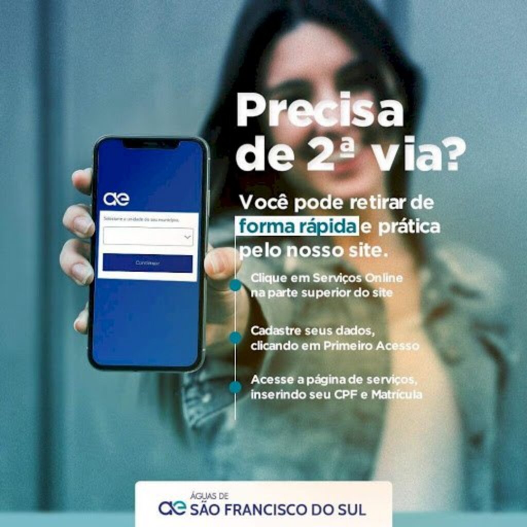 Águas APP: serviços da Águas de São Francisco do Sul na palma da mão