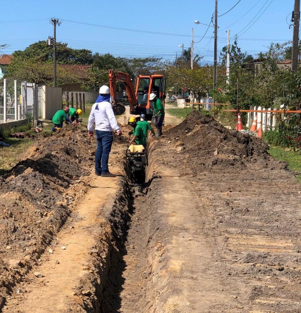 Águas de São Francisco do Sul inicia ampliação da rede de esgoto