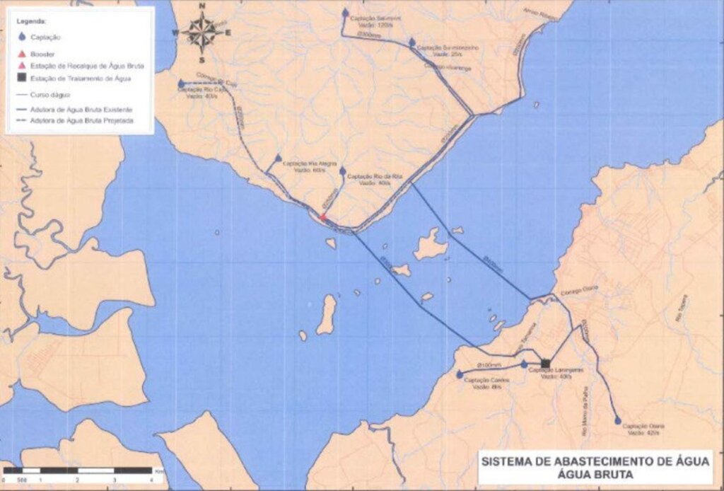 Manutenção em adutora subaquática em São Francisco vai utilizar tecnologia de ponta