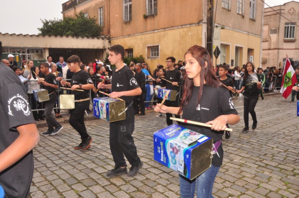 Escola João Germano e Univille se unem e criam o projeto Ecofanfarra