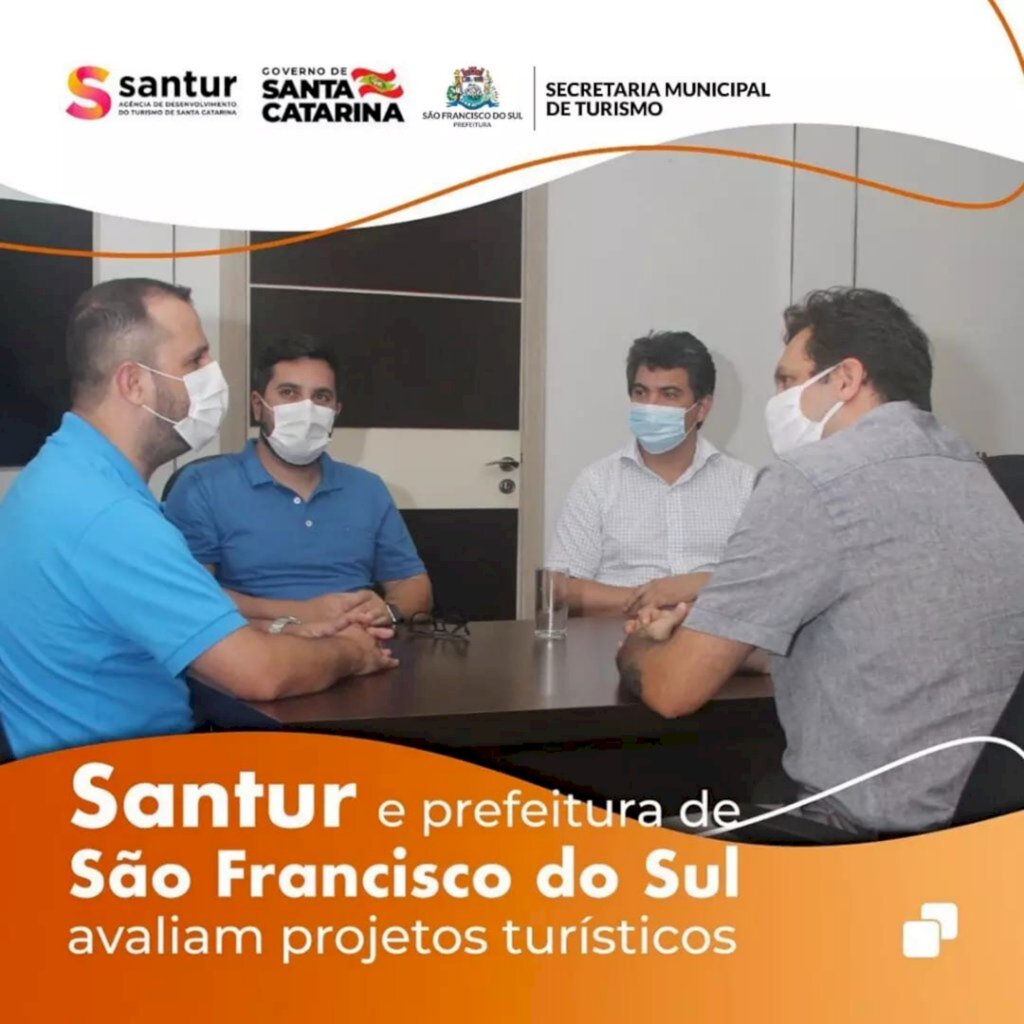 Secretaria municipal de turismo de SFS e Santur analisam projetos turísticos para SFS e região