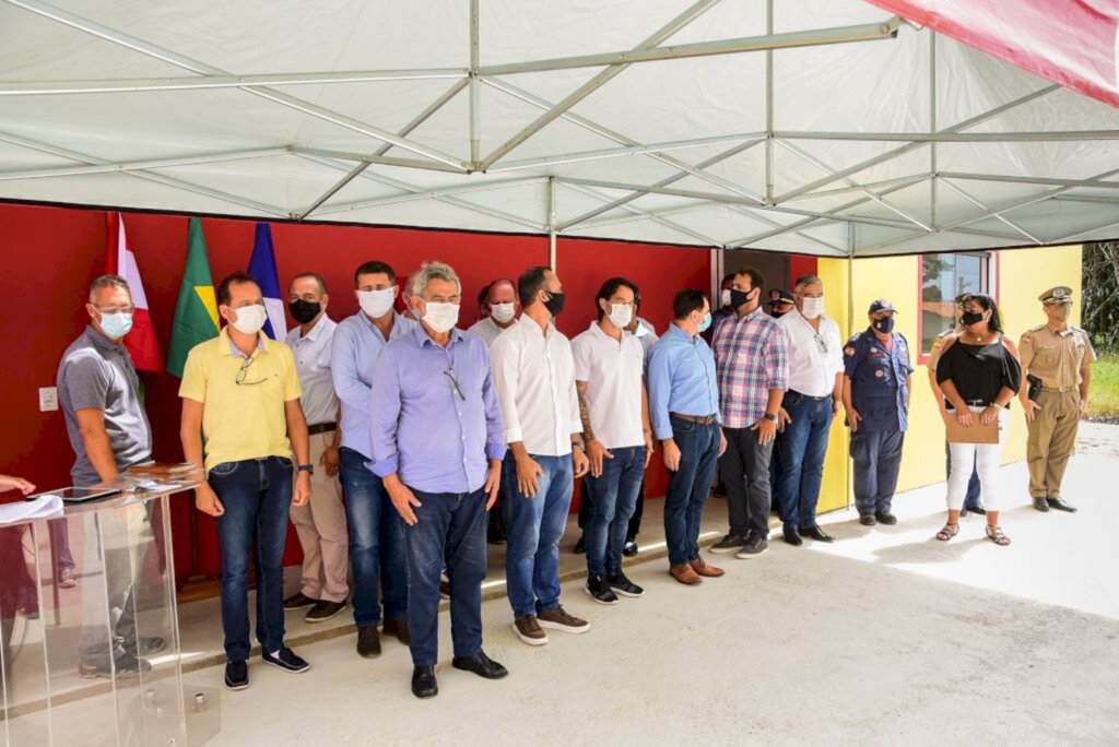 Quartel para Bombeiros é inaugurado na Praia do Ervino em SFS