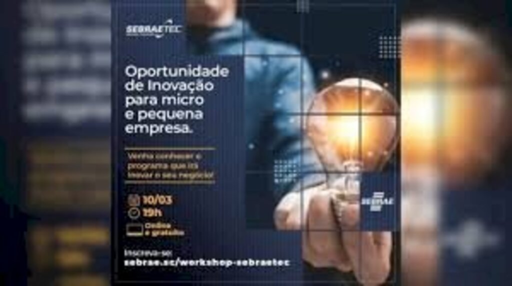 Programa Sebraetec é tema de workshop gratuito