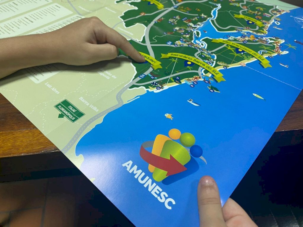 Amunesc desenvolve mapa turístico regional