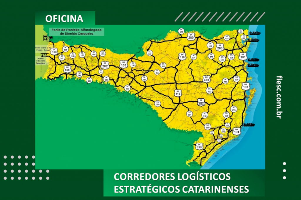 FIESC debate estratégias para os corredores logísticos de SC