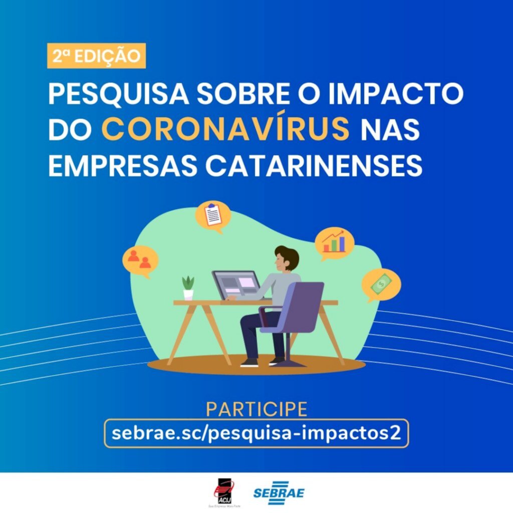 Empresas de Joinville podem participar de pesquisa de avaliação do faturamento e geração de emprego