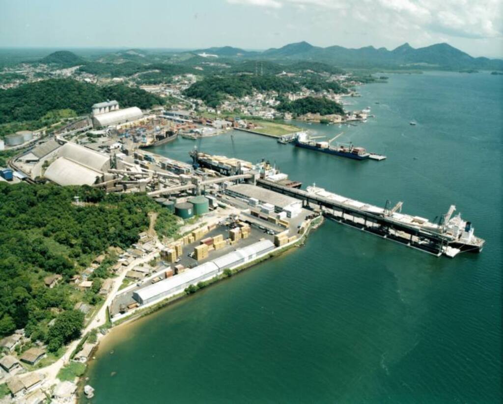 Divulgação - Imagem aérea do Porto de São Francisco do Sul