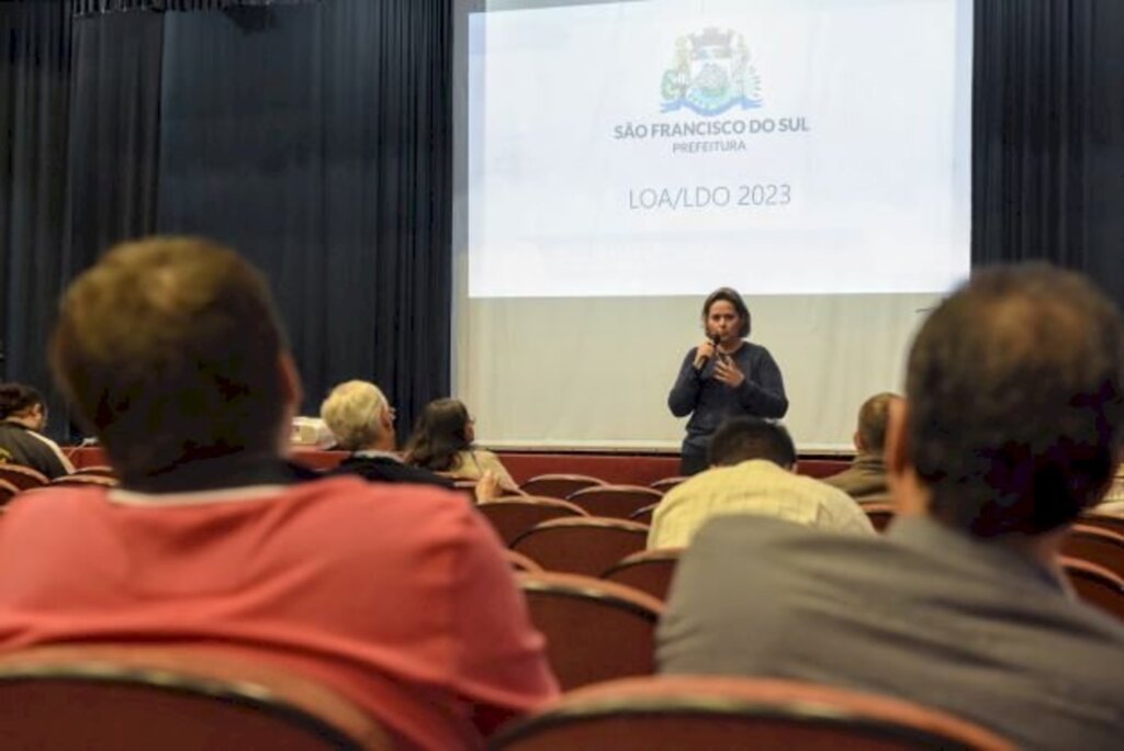 Secretaria Municipal de Finanças de São Francisco do Sul promoveu audiência pública para discutir a Lei de Diretrizes Orçamentárias (LDO)