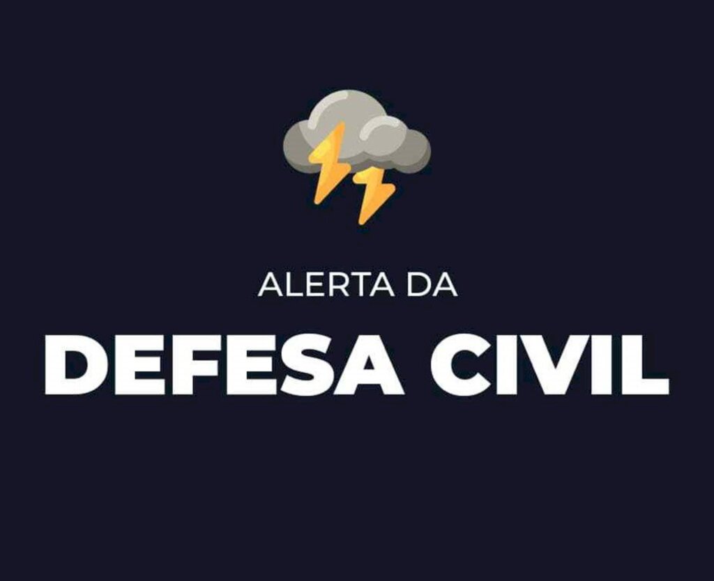 Defesa Civil recomenda à população que evite sair de casa sem necessidade