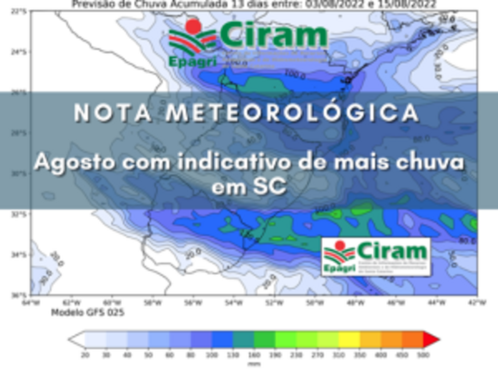 Santa Catarina tem alerta de ciclone e chuva volumosa durante a semana