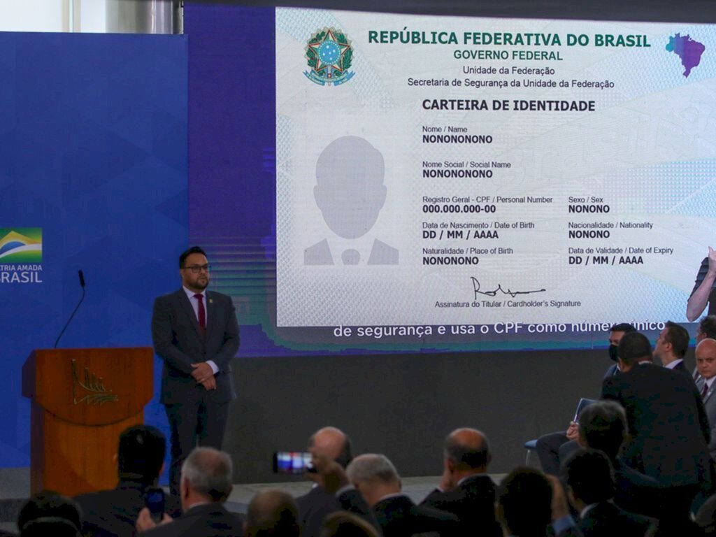 Novo Modelo de Carteira de Identidade Nacional terá versão digital