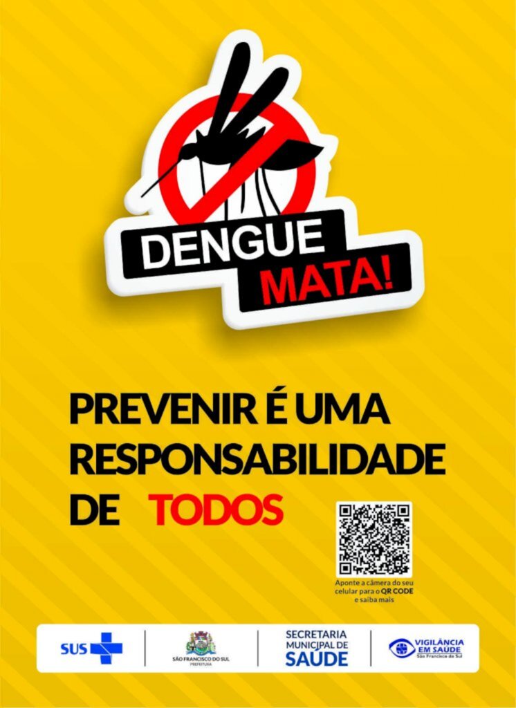 Atualização da dengue em São Francisco do Sul