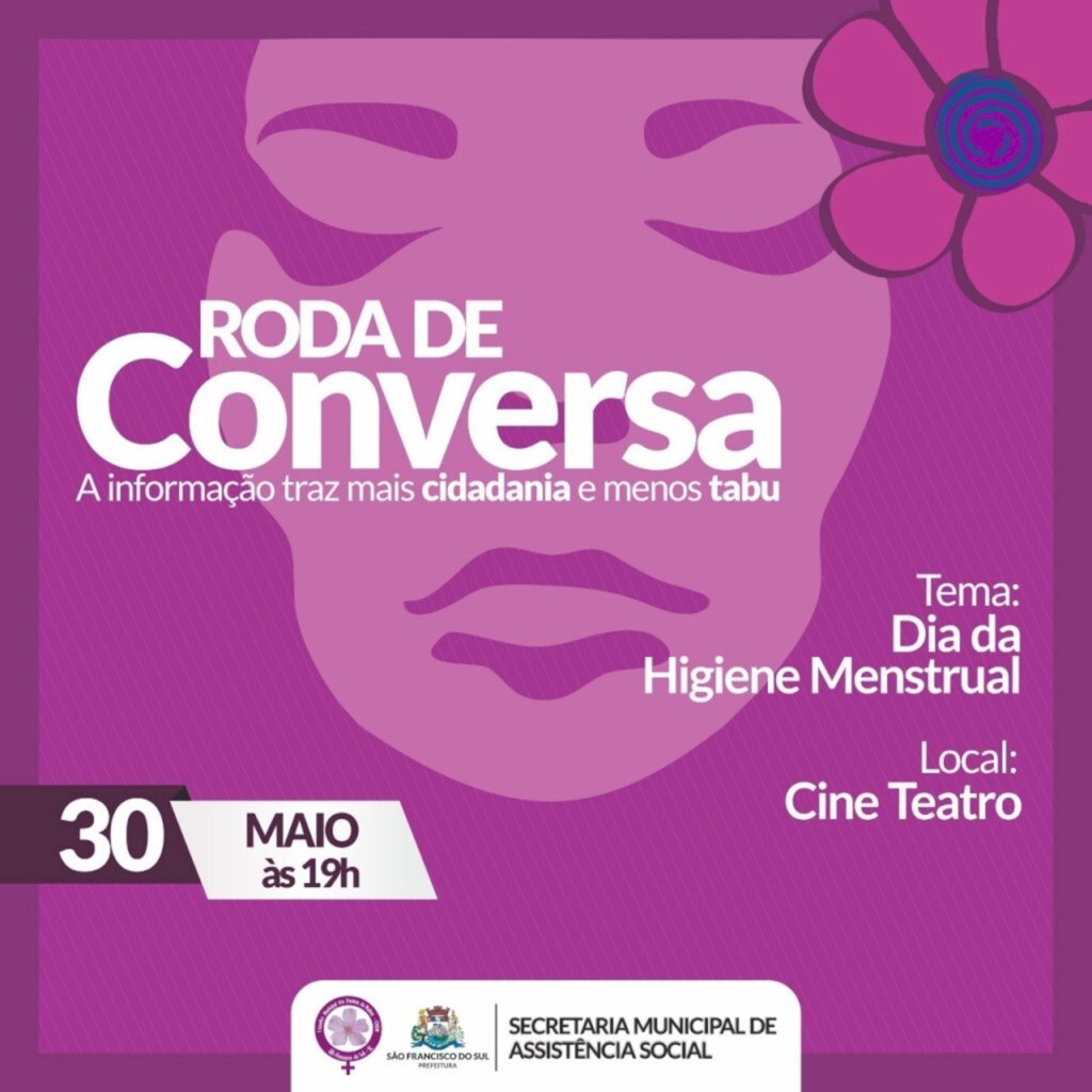 SFS: Conselho Municipal dos Direitos da Mulher promove bate-papo sobre pobreza menstrual