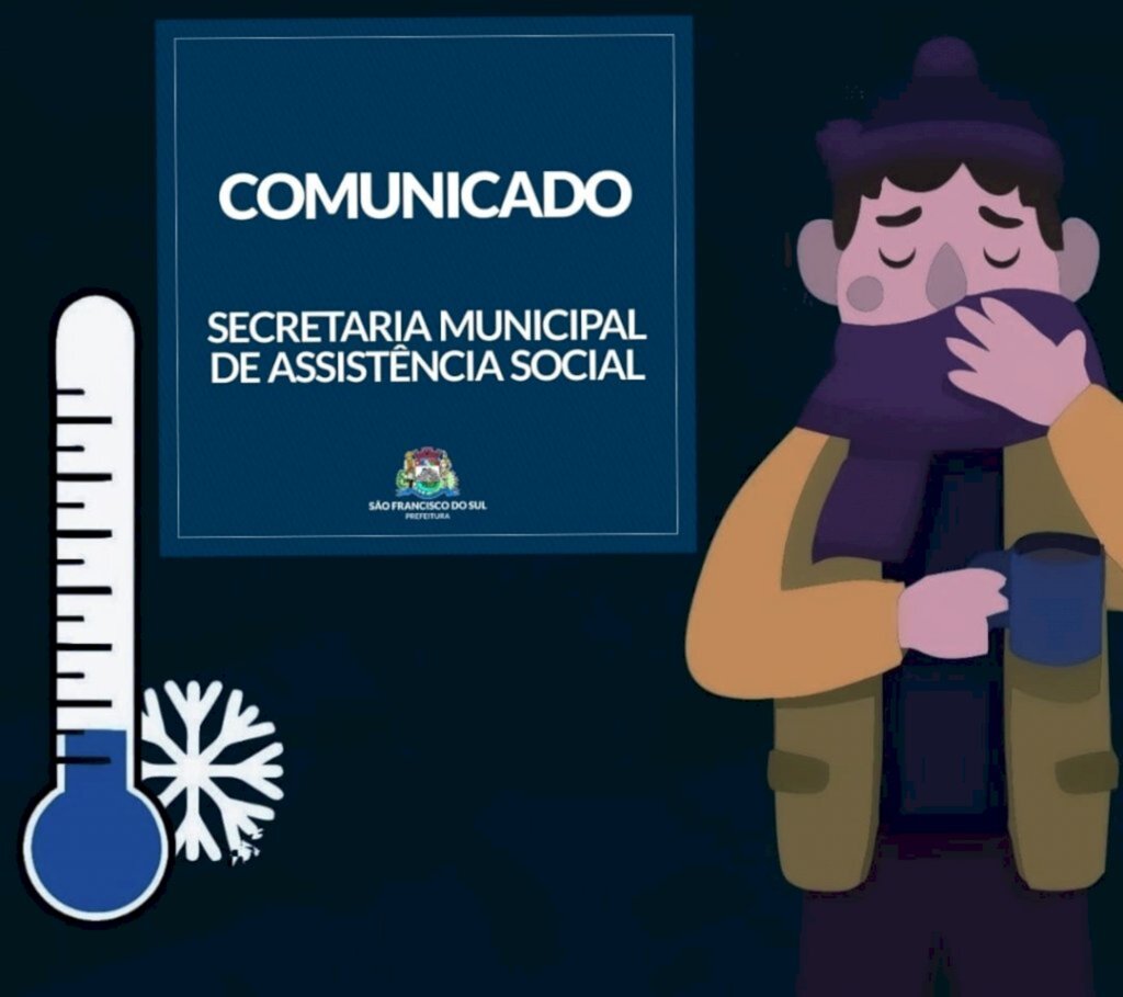 Prefeitura de SFS disponibiliza serviço social em decorrência do frio