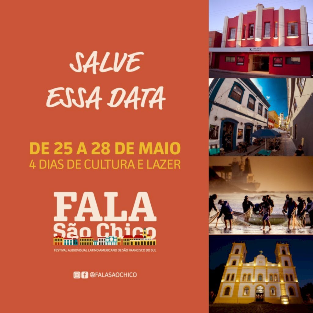 FALA SÃO CHICO: Festival de cinema Latino-americano em São Francisco do Sul - SC.