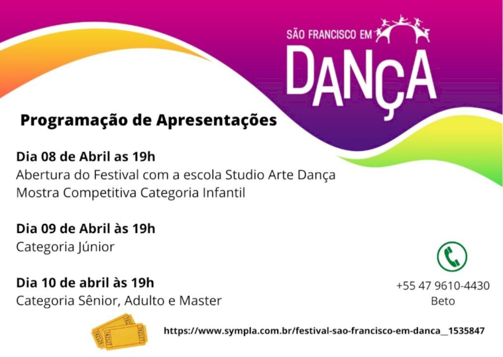 Festival São Francisco em Dança: cidade recebe pela 1ª vez evento internacional de dança