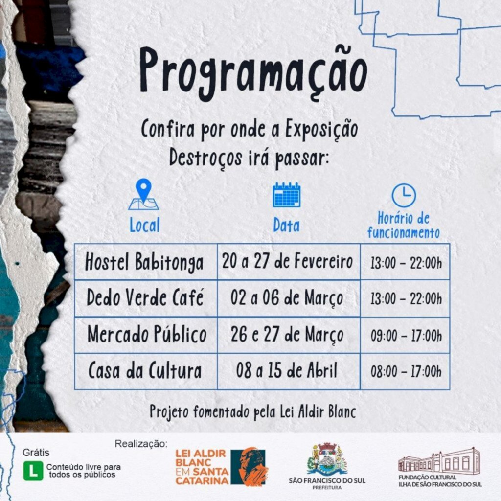 Você conhece a Exposição Destroços?