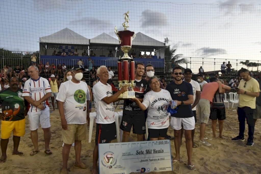 Final da Taça NDTV de Beach Soccer foi decidida no sábado (12)