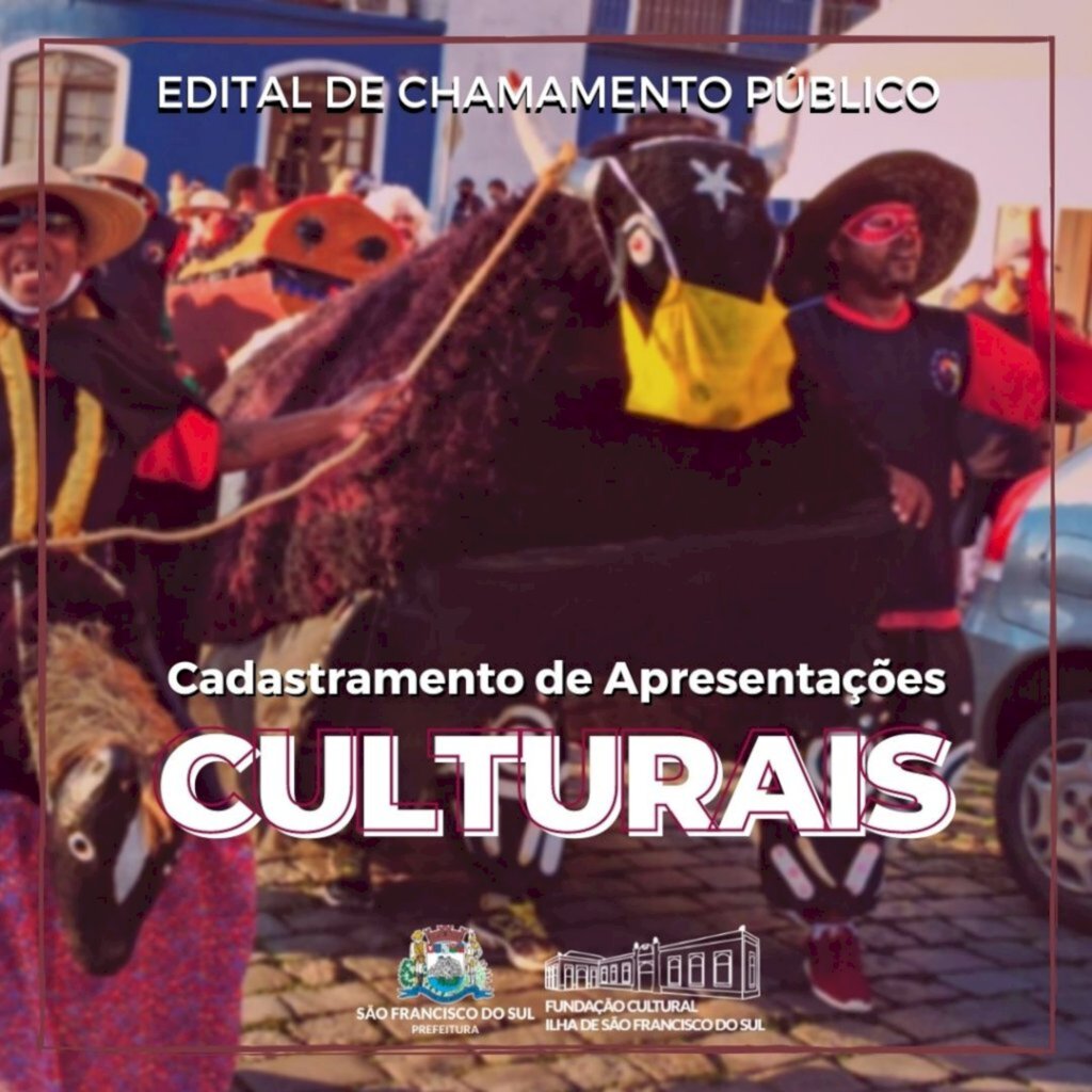 Fundação Cultural lança edital de Cadastramento de Apresentações Culturais