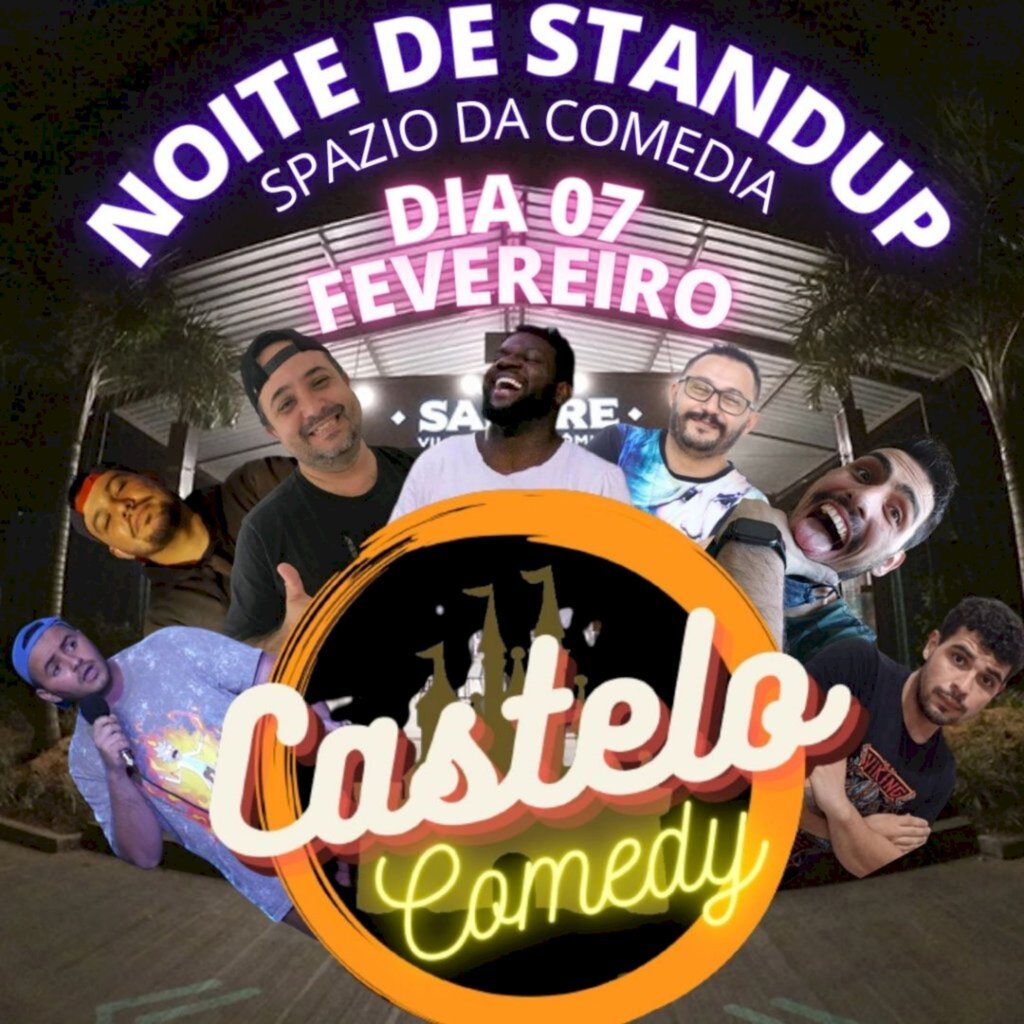 Spazio Sapore terá sua 1ª Edição de Standup Comedy, no dia 21 de Fevereiro