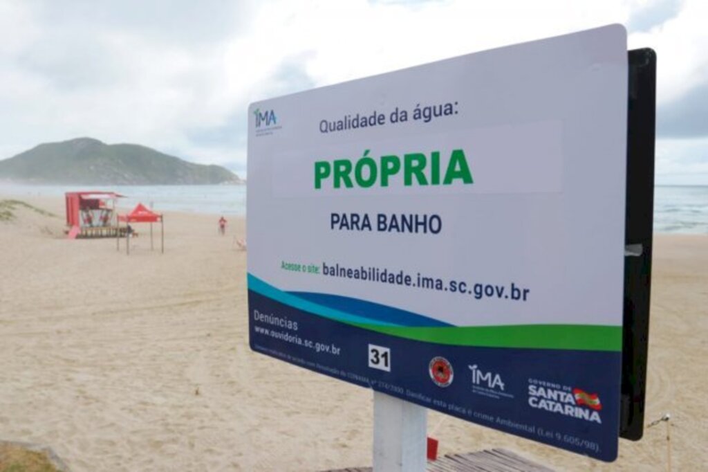 Balneabilidade: índice de pontos próprios para banho no estado sobe para 65,3%